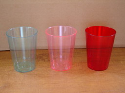 7 oz color drinking cups