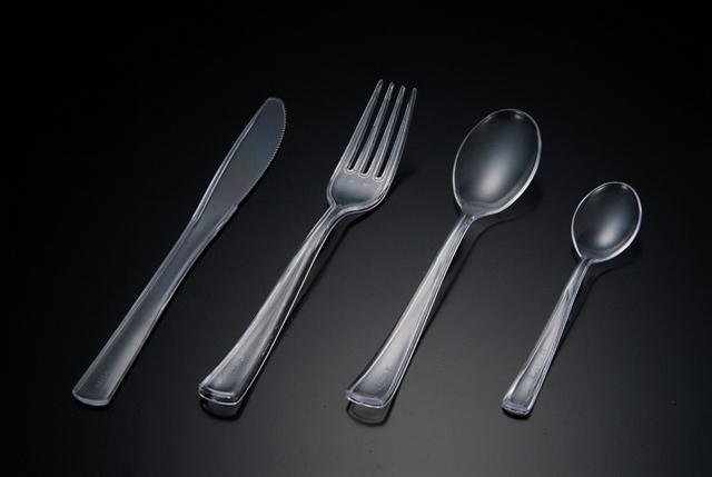 Clear smooth cutlery 6 gram