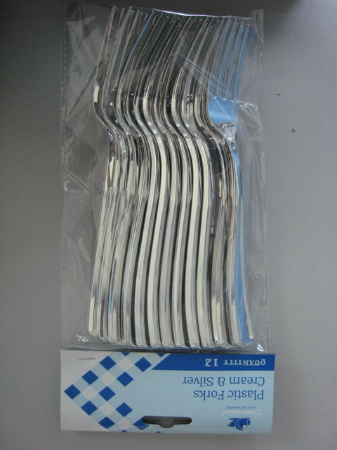 Silver bright forks